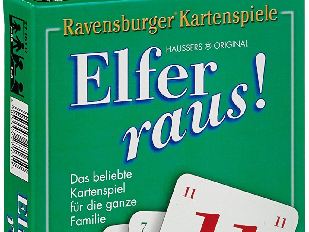 Kartenspiel Kartenlegespiel Legespiel 11er Raus Elfer Raus Ravensburger 